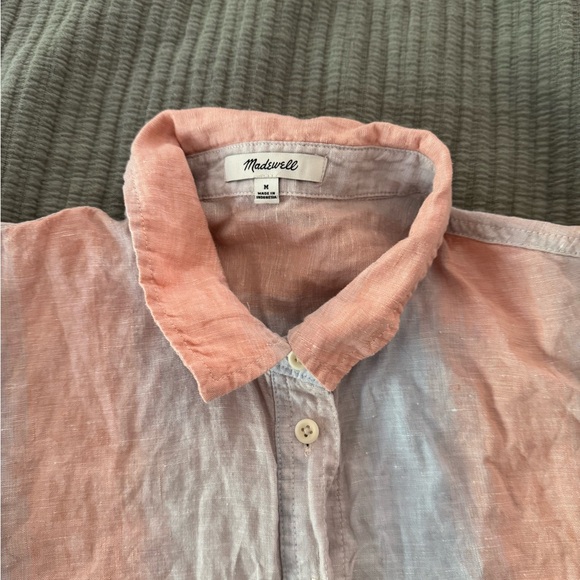 Madewell Linen Shirt - Picture 3 of 4